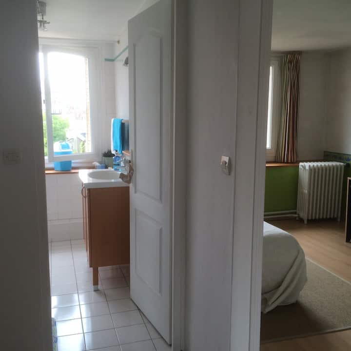 2 chambres et salle de bains privatives Maisons de ville à louer à