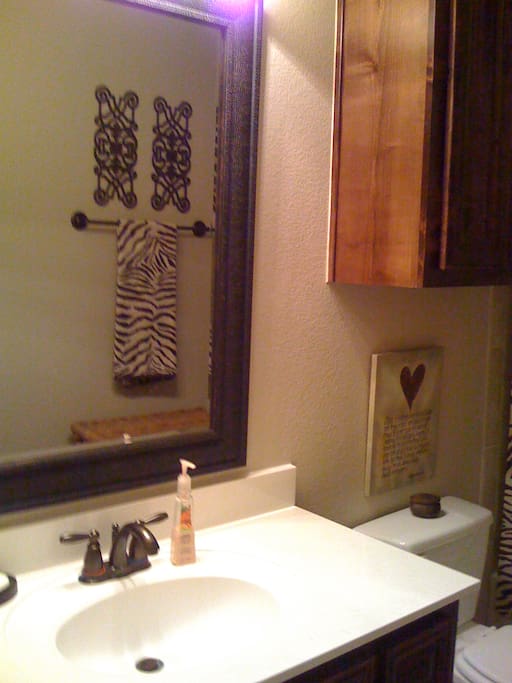 Guest Bath with Tub and Shower