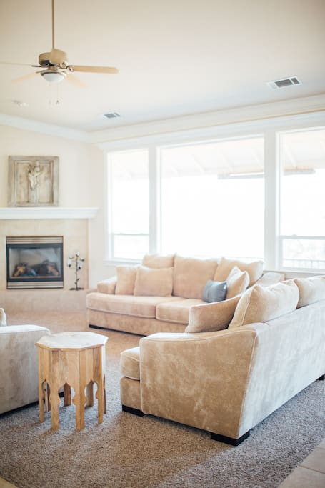 Living Room - Lots of natural light