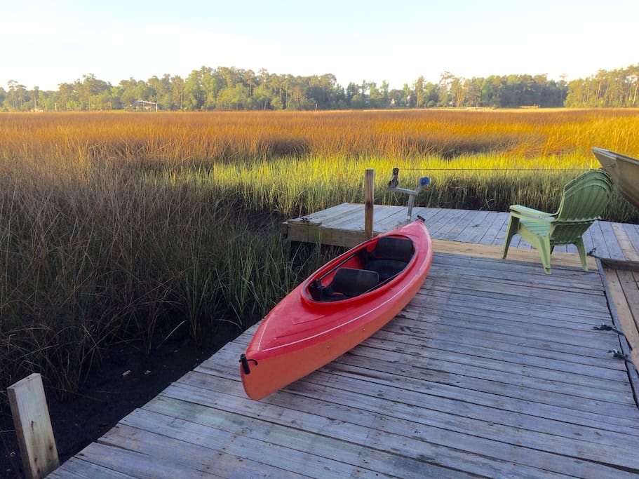 Creek View of marsh and sky Apartments for Rent in Wilmington, North