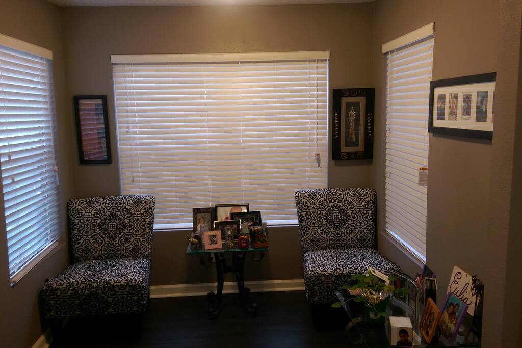 Sunroom
Apartment also includes a Patio