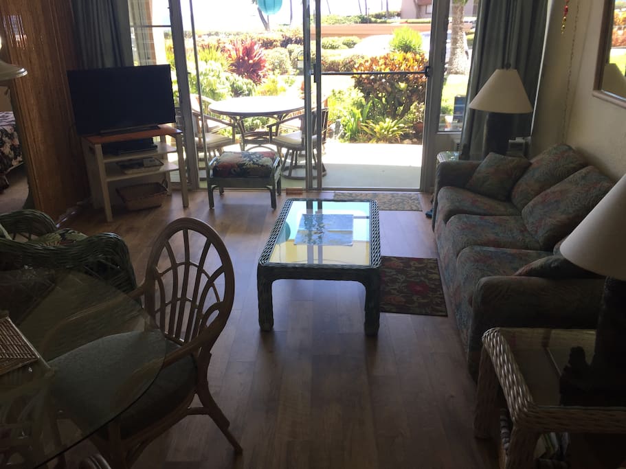 Garden level unit