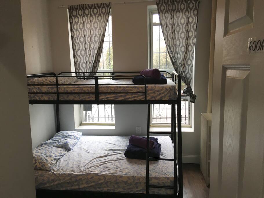 Bedroom with work space