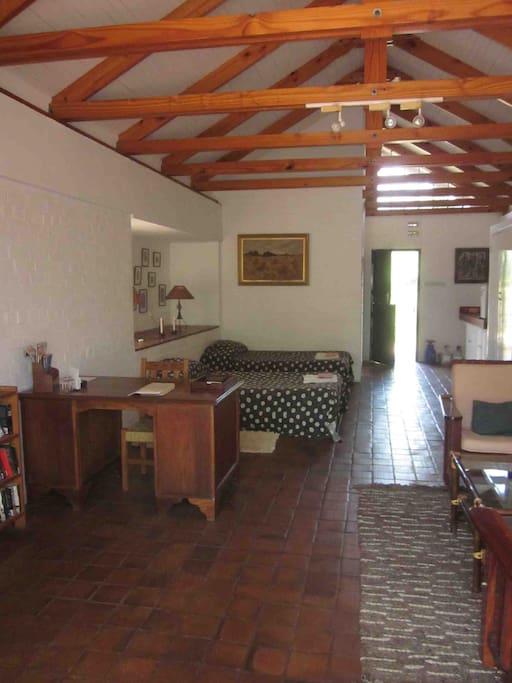 Big cottage interior view