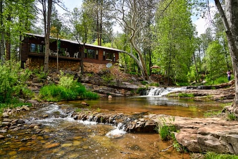Carroll Lodge by the Falls on Tonto Creek.