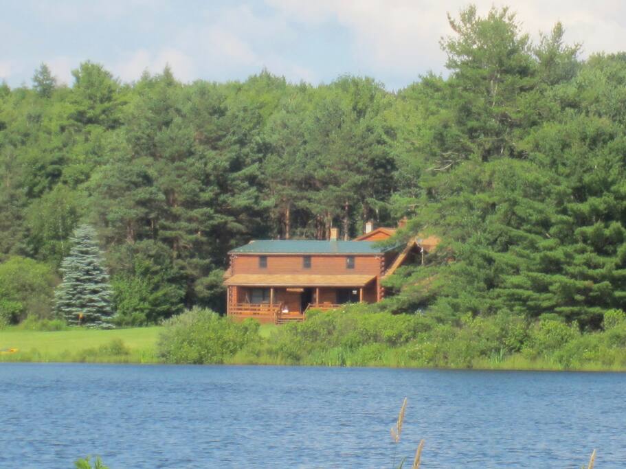 Lake Akela Lodge Cabins for Rent in Dushore, Pennsylvania, United States