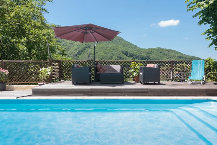 Surya Pyrenees B&B Foix - Yoga/Pool/Views/Gdn Rm 3