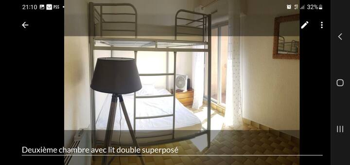 Pabellón 47m² con jardín a 200m de la playa. - Airbnb