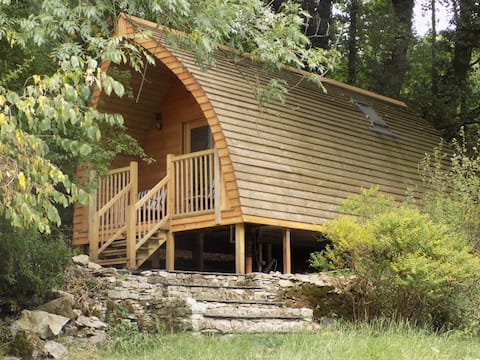 Luxury Woodland Glamping Pod  Heaves Wood - Yan