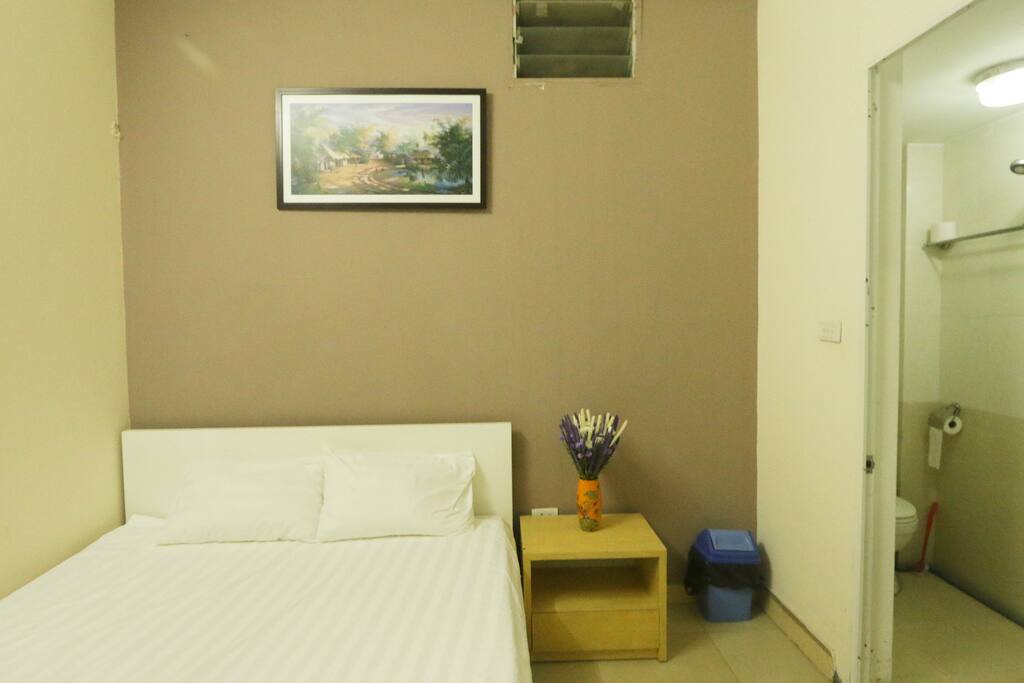 Decorated with flowers and picture