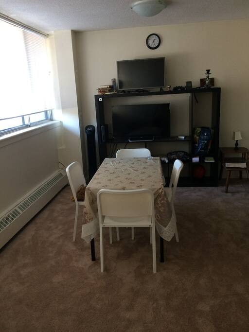 The living room