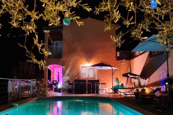 Magnifique Villa Design Avec Piscine - Nizza