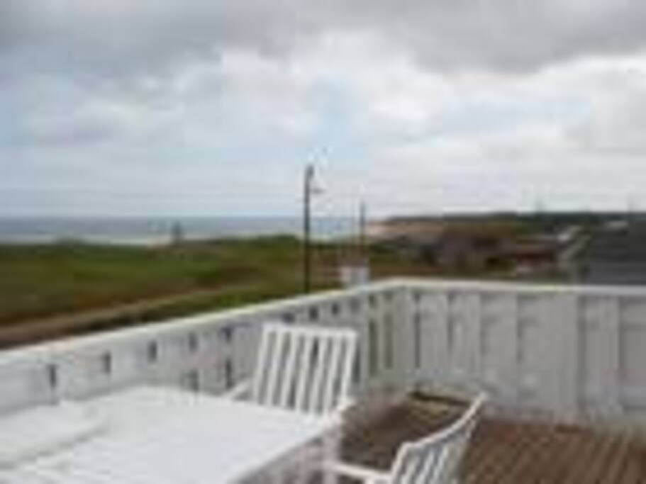 View from top deck