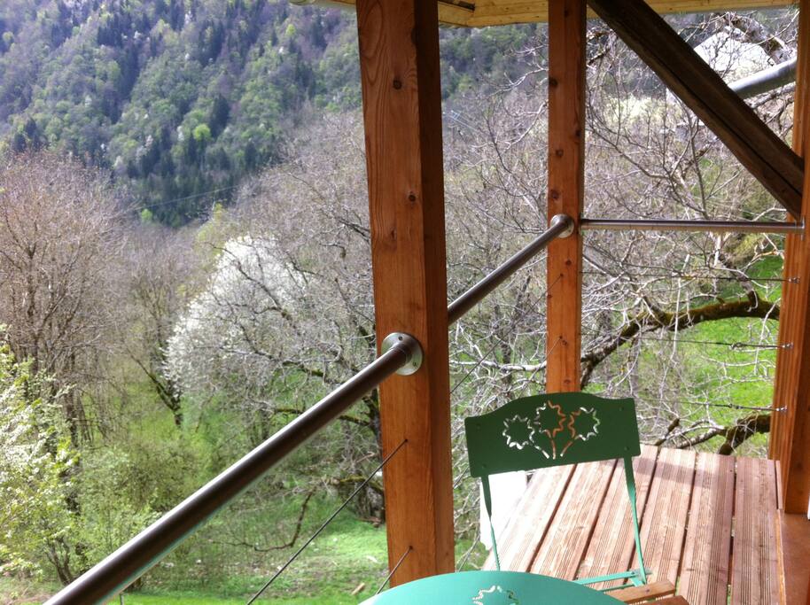 Possibilité d'un petit déjeuner sur terrase
