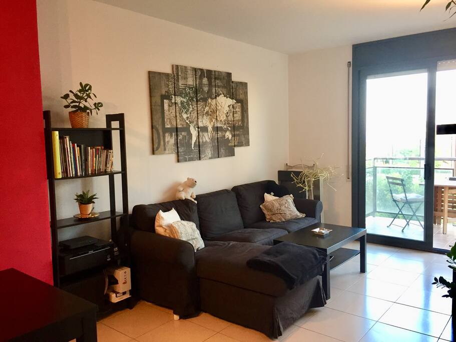 Living Room with Balcony Sea View / Salón con Balcón Vista Mar