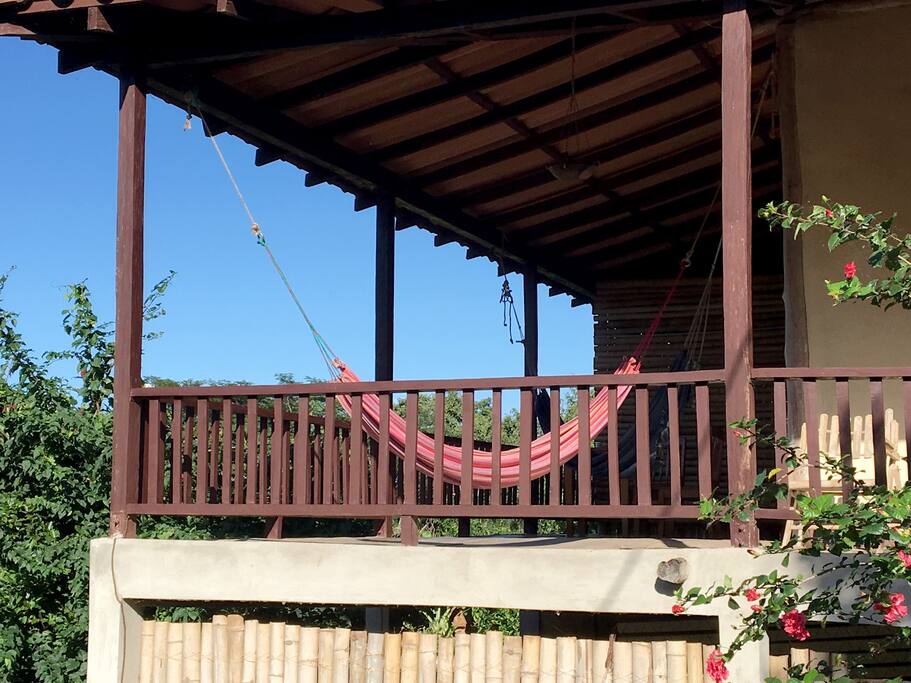 El Volcan private balcony