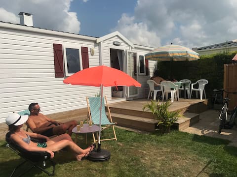 Mobile home 200 meters from the beach