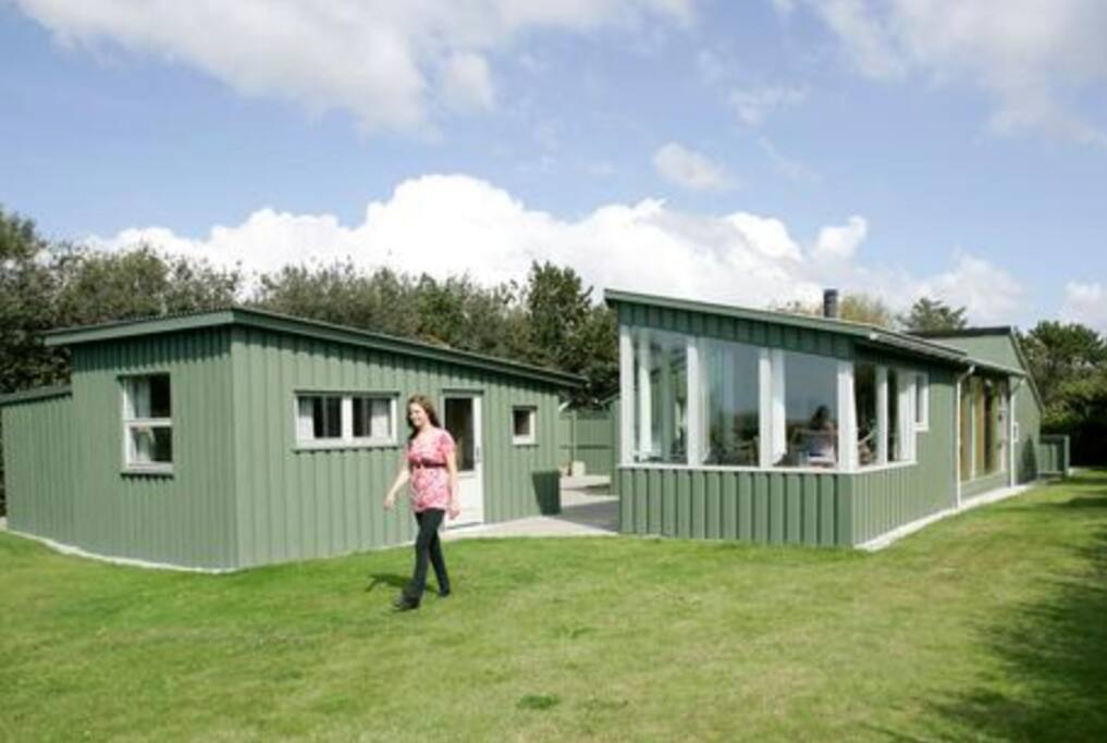 Huset set fra bagsiden