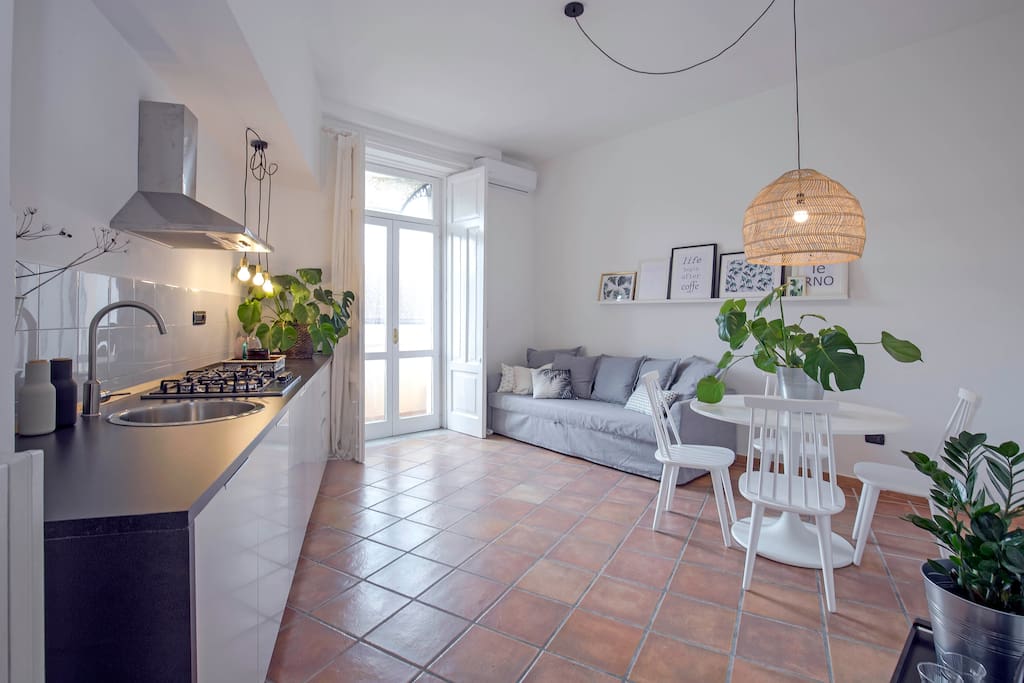 The living with kitchen
*Casa Giada by Starhost*
#Starhost