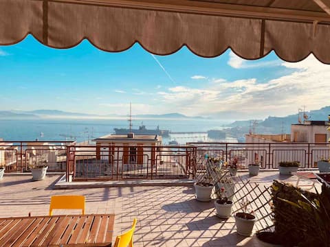 SuperVista penthouse on the Gulf - Gaeta Centro