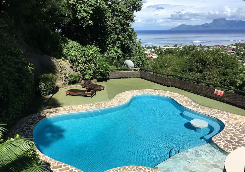 Enjoy the swimming pool