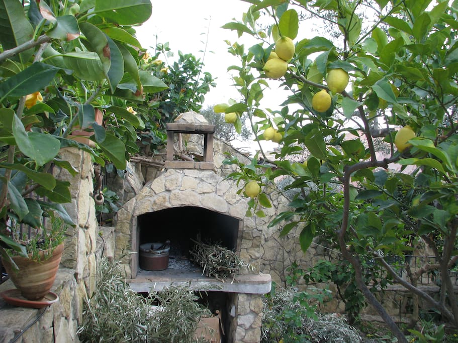 barbecue in giardino