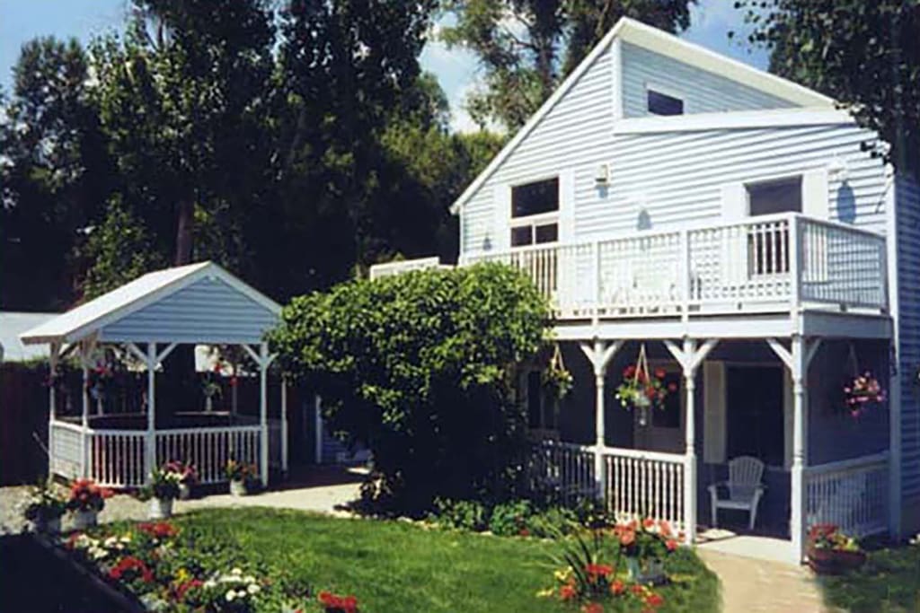 Summer in Steamboat Springs vacation rental by owner, walk to all.