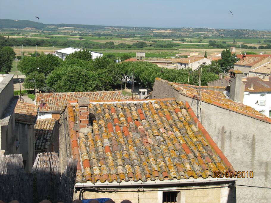 The view from our terrace