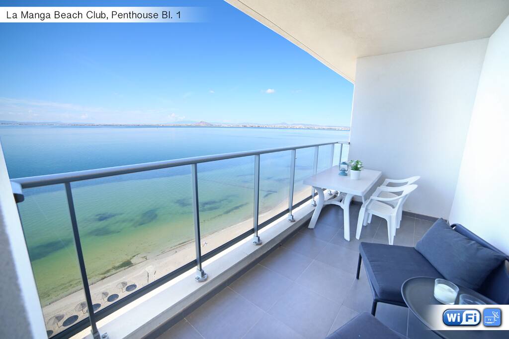 Private terrace.