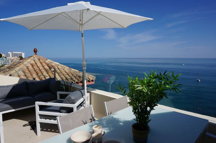 Penthouse w/"private" beach and SPA