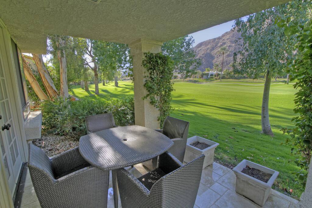 Covered patio