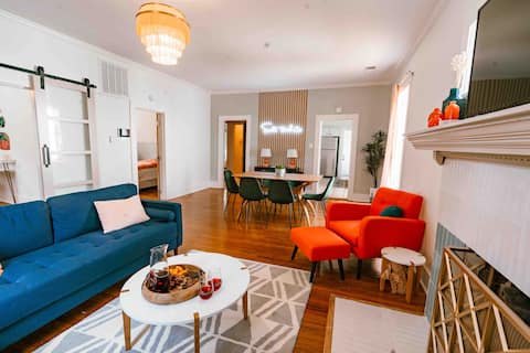 Modern Boho Bungalow with Great Walkability!