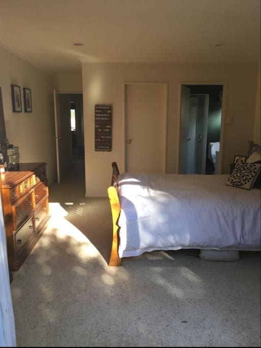 Master bedroom with ensuite