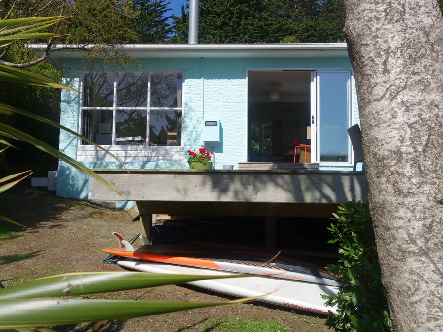 the little blue house