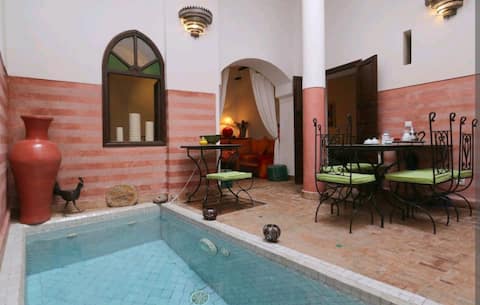 Successful Airbnb property: Dar Zouina is 5 minutes from the square. in Marrakech