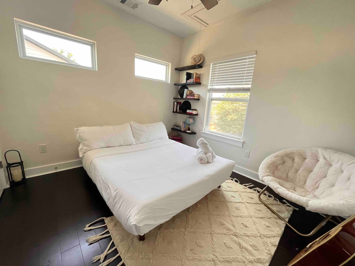 Modern East 7th House with Private Hot Tub & Yard