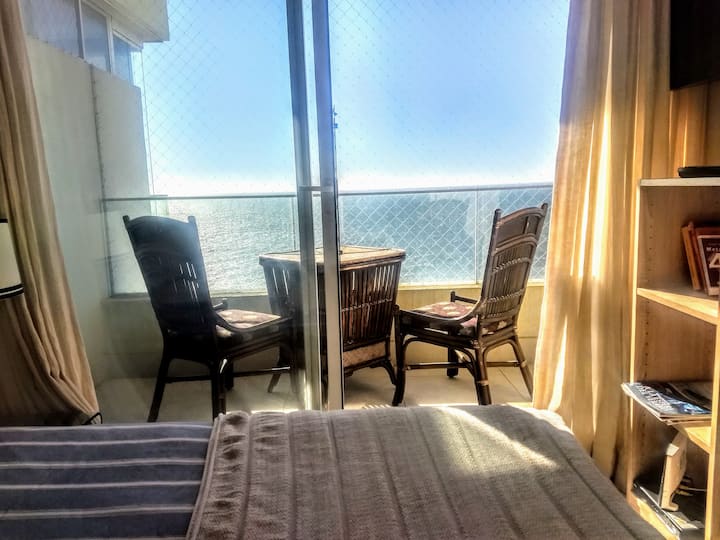 спалня и тераса