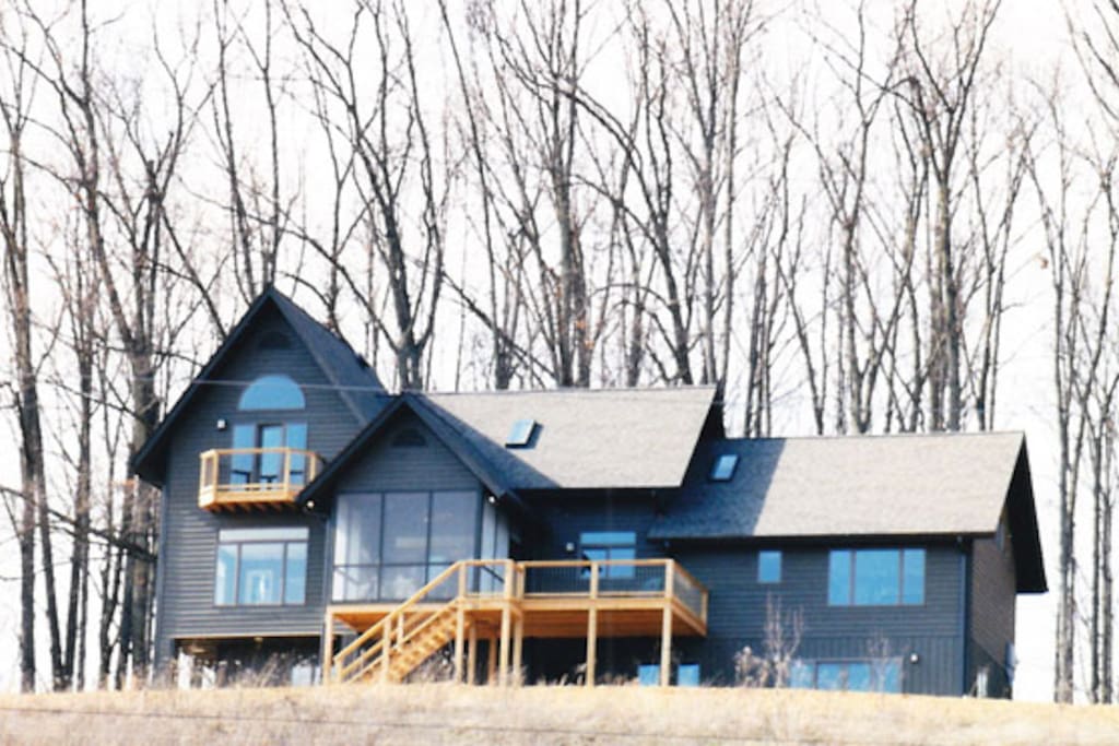 This is the house that you are aiming for up the drive