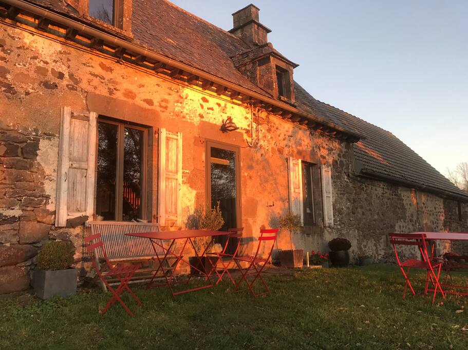 Façade en automne