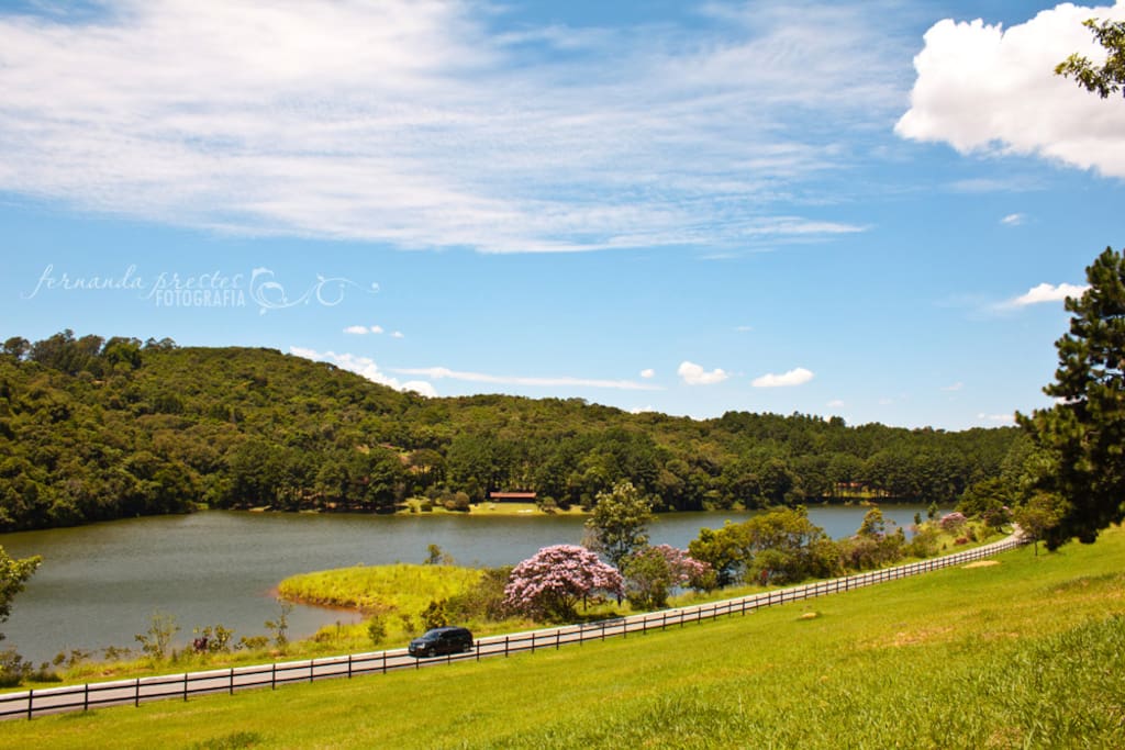 The lake is at walking distance from the house, being a perfect area for a picnic, time with the kids and the like.