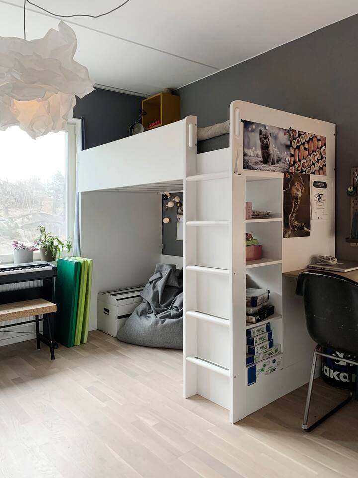 Cozy and fresh near water and Stockholm City