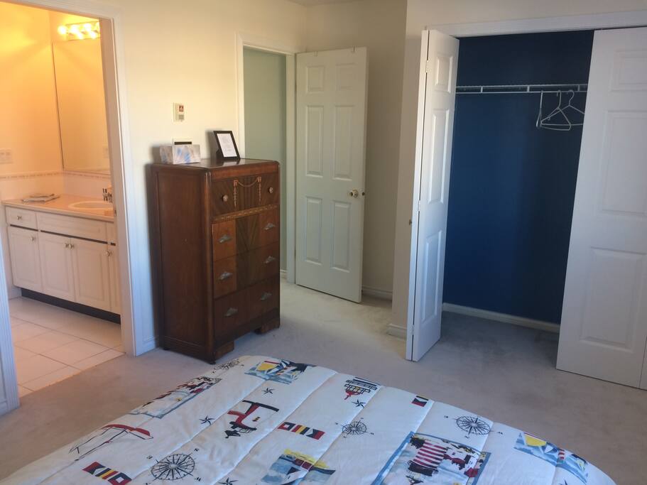 closet space AND drawers