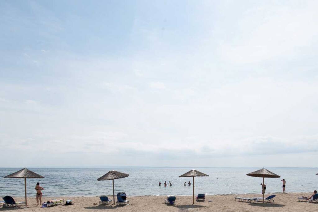 Private beach