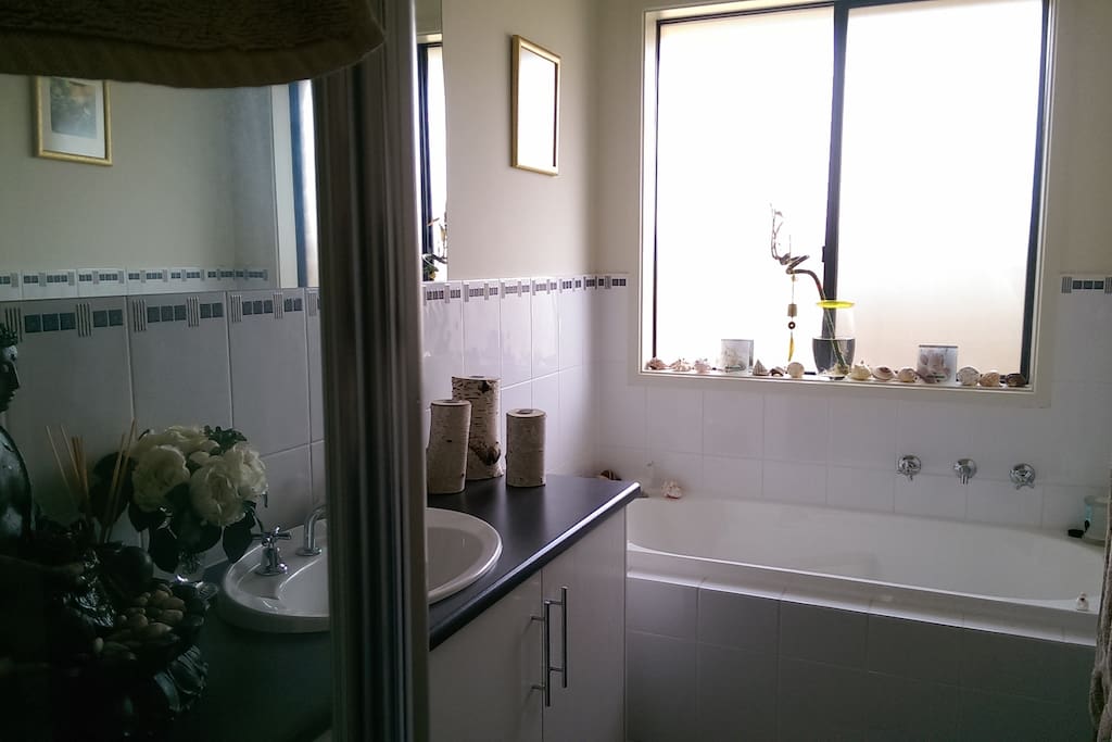 Guests private bathroom for their stay