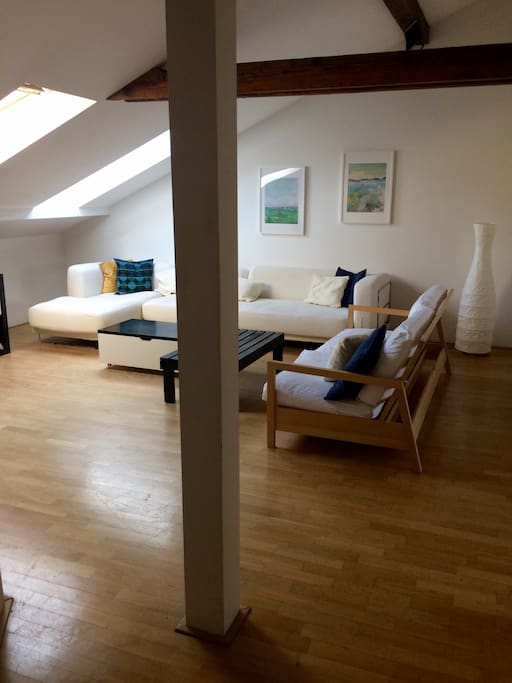 livingroom with sofa-bed