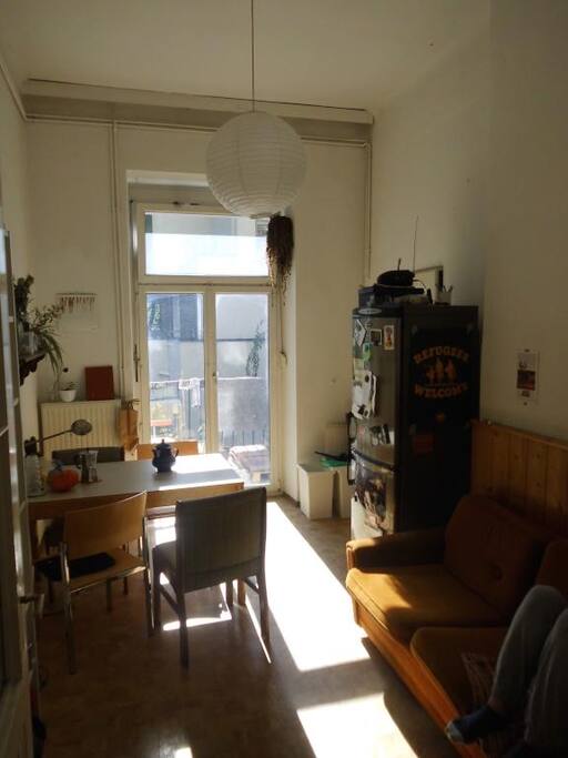 Esszimmer mit Balkon