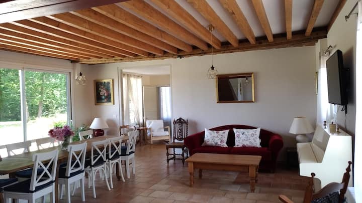 Les Hauts De L'epilly 15 Pers -Piscine - Lamotte-Beuvron