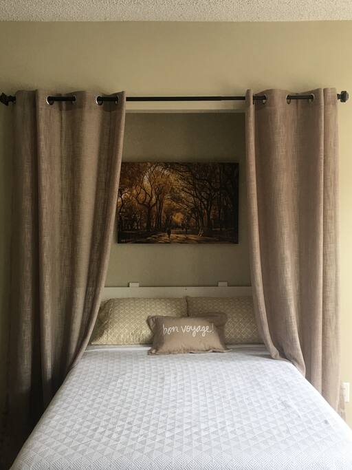 Murphy bed, that can be folding into the wall