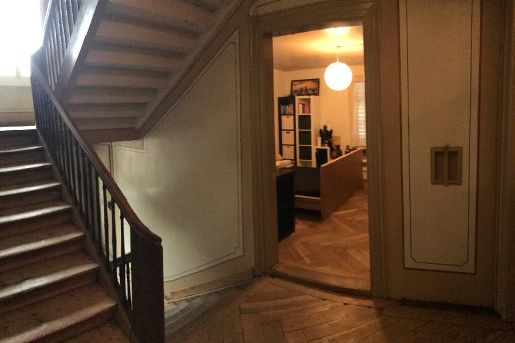 Seperater Eingang zum Gäste Zimmer