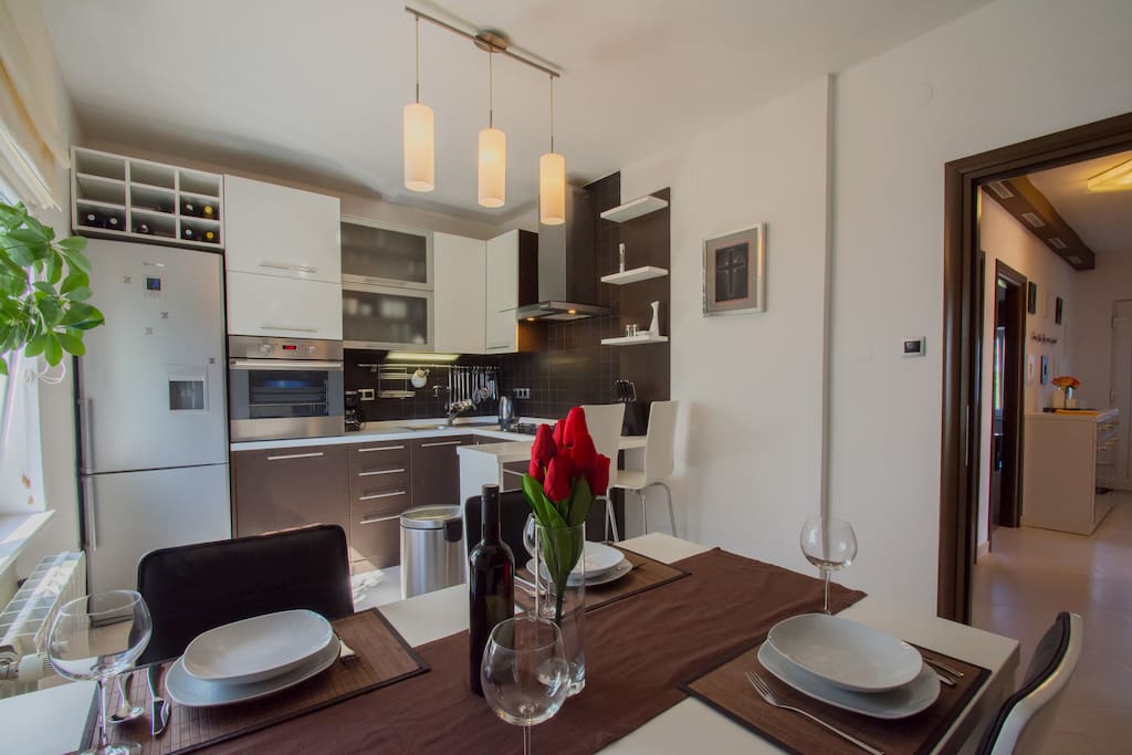 Kitchen and dinning room
